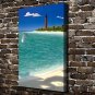 The lighthouse Decor  20x16 inch FRAMED CANVAS PRINT