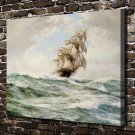 Adventure boat Decor  20x16 inch FRAMED CANVAS PRINT