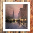 Joy By G. Harvey Paintings Decor  20x16 inch FRAMED CANVAS PRINT
