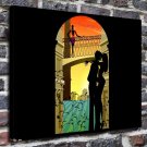 Love and jealousy Decor  20x16 inch FRAMED CANVAS PRINT