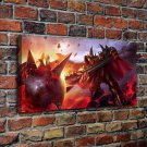Infernal Mordekaiser Decor FRAMED CANVAS PRINT 20x16 inch inch