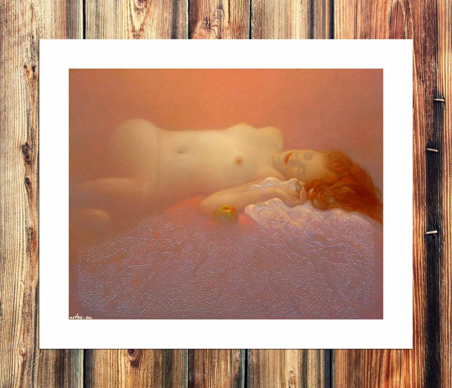 The blue sky Decor  20x16 inch FRAMED CANVAS PRINT