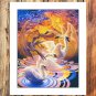 Transcendent Evolution Decor  20x16 inch FRAMED CANVAS PRINT