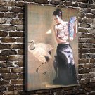 Classic beauty Decor  20x16 inch FRAMED CANVAS PRINT