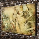 The most beautiful Decor  20x16 inch FRAMED CANVAS PRINT