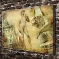 The most beautiful Decor  20x16 inch FRAMED CANVAS PRINT