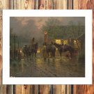 Rest a moment Decor  20x16 inch FRAMED CANVAS PRINT