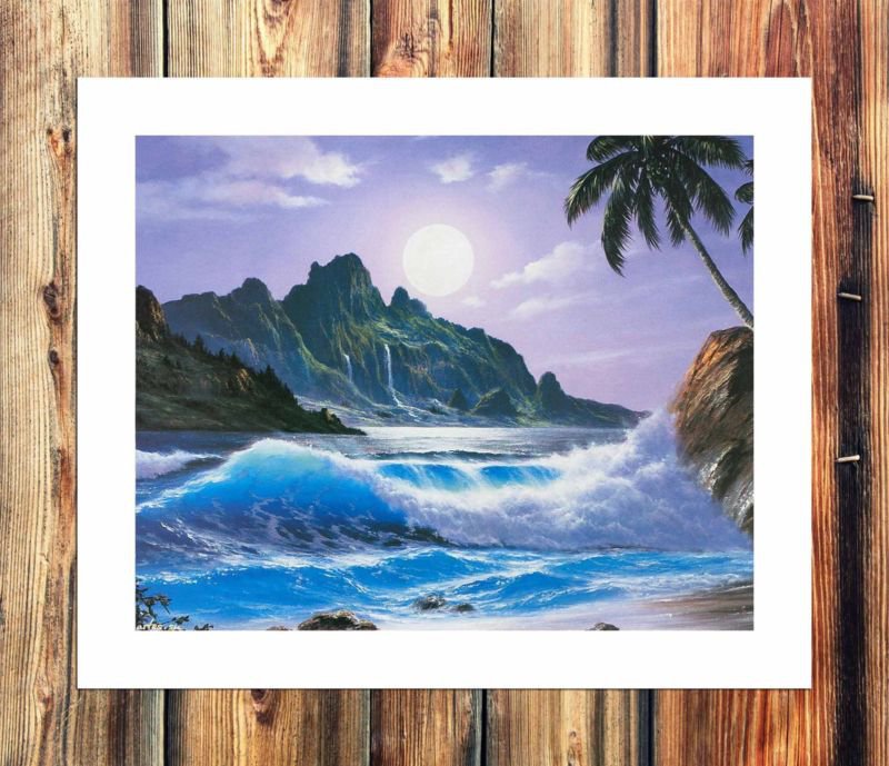 Scenery que Decor  20x16 inch FRAMED CANVAS PRINT