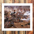 War era Decor  20x16 inch FRAMED CANVAS PRINT