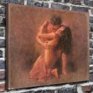 Agentle hug Decor  20x16 inch FRAMED CANVAS PRINT