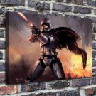 Super warrior Decor  20x16 inch FRAMED CANVAS PRINT
