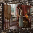 Beauty of a woman Decor  20x16 inch FRAMED CANVAS PRINT