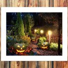 Forested Decor  20x16 inch FRAMED CANVAS PRINT