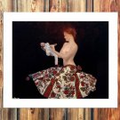 Gentle charm Decor  20x16 inch FRAMED CANVAS PRINT