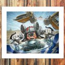 Boon taeve Hero Decor  20x16 inch FRAMED CANVAS PRINT