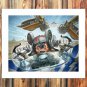 Boon taeve Hero Decor  20x16 inch FRAMED CANVAS PRINT