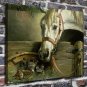 In the stables Decor  20x16 inch FRAMED CANVAS PRINT