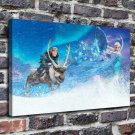 Elsa Kristoff Decor  20x16 inch FRAMED CANVAS PRINT