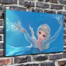 Snow queen Decor  20x16 inch FRAMED CANVAS PRINT
