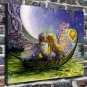 Romantic date Decor  20x16 inch FRAMED CANVAS PRINT