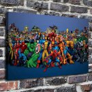Hero alliance Decor  20x16 inch FRAMED CANVAS PRINT