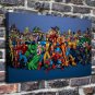 Hero alliance Decor 20x16 inch FRAMED CANVAS PRINT