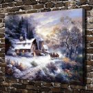 Beautiful farm Decor  20x16 inch FRAMED CANVAS PRINT