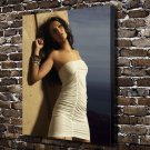 White woman Decor  20x16 inch FRAMED CANVAS PRINT