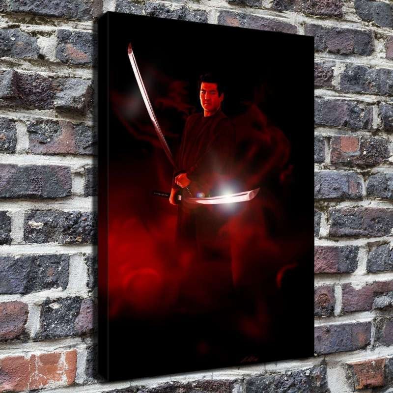 A suit man Decor  20x16 inch FRAMED CANVAS PRINT