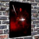 A suit man Decor  20x16 inch FRAMED CANVAS PRINT