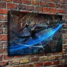 Camille Severed Tie Decor  20x16 inch FRAMED CANVAS PRINT