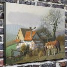 Beautiful house Decor  20x16 inch FRAMED CANVAS PRINT