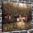 Through the forest Decor  20x16 inch FRAMED CANVAS PRINT