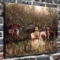 Through the forest Decor 20x16 inch FRAMED CANVAS PRINT