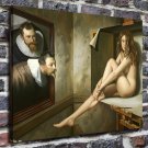 A fake reality Decor  20x16 inch FRAMED CANVAS PRINT