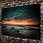 At the sea Decor  20x16 inch FRAMED CANVAS PRINT