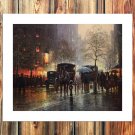 Red and yellow Decor  20x16 inch FRAMED CANVAS PRINT