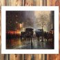 Red and yellow Decor 20x16 inch FRAMED CANVAS PRINT