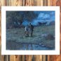 Romantic night Decor  20x16 inch FRAMED CANVAS PRINT