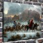 Apaches winter Decor  20x16 inch FRAMED CANVAS PRINT