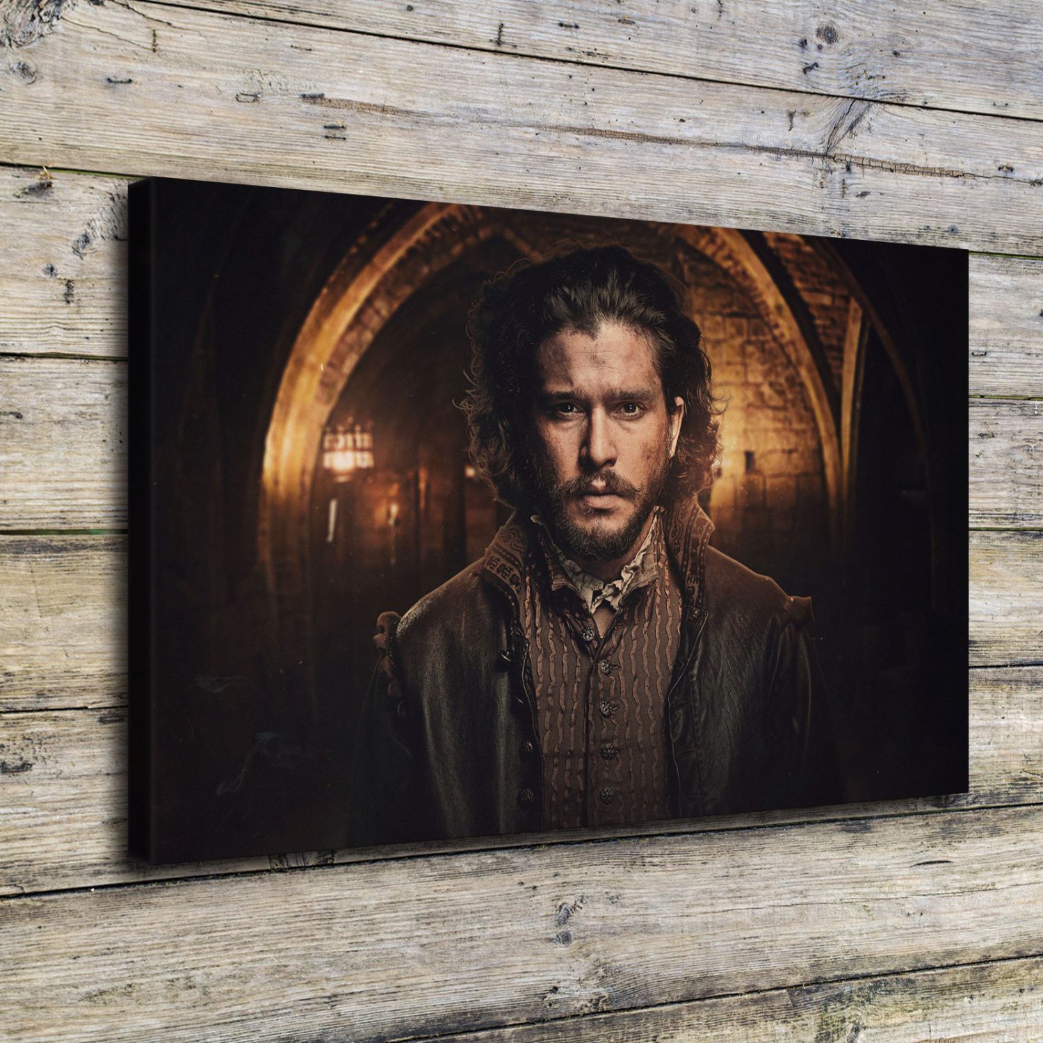 Men's Decor  20x16 inch FRAMED CANVAS PRINT