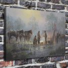 Remembering Decor  20x16 inch FRAMED CANVAS PRINT