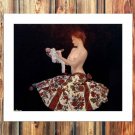 Gentle charm Decor  20x16 inch FRAMED CANVAS PRINT