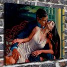 Magic night, lovers Decor  20x16 inch FRAMED CANVAS PRINT