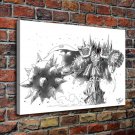 Mordekaiser Illustrated Decor  20x16 inch FRAMED CANVAS PRINT
