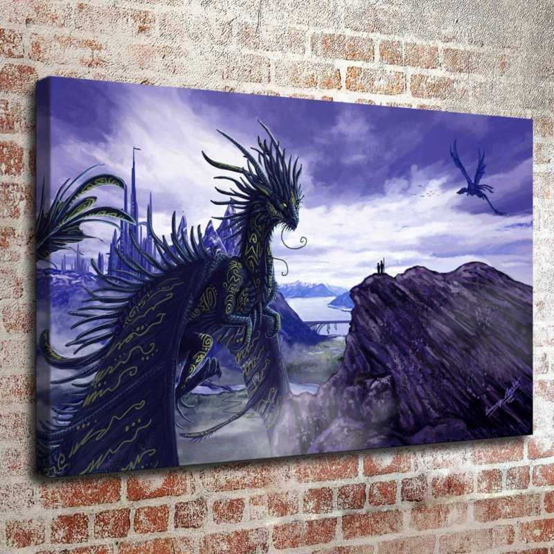 Everything changes Painting Decor  20x16 inch FRAMED CANVAS PRINT