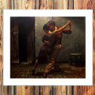 Christian lassen Decor  20x16 inch FRAMED CANVAS PRINT