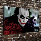 DC Batman Joker Paintings Decor  20x16 inch FRAMED CANVAS PRINT