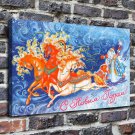 Snow Maiden Decor  20x16 inch FRAMED CANVAS PRINT