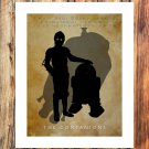 The superman in black Decor  20x16 inch FRAMED CANVAS PRINT